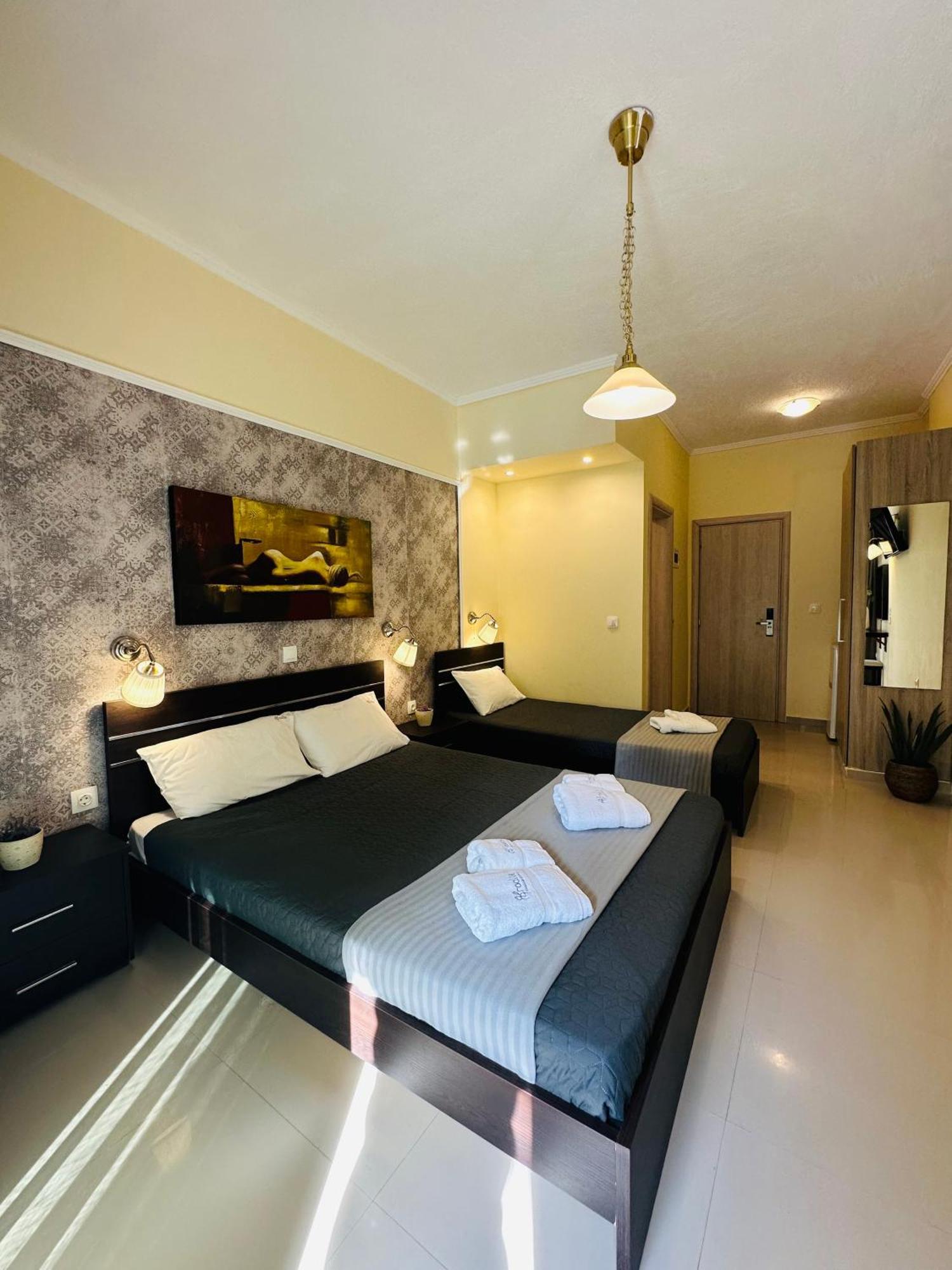 Afrodite Seaside Rooms Kallithea  Екстериор снимка